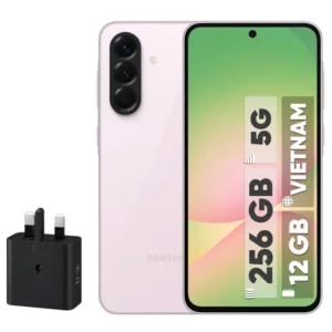 گوشی موبایل سامسونگ مدل Galaxy A56 دو سیم کارت ظرفیت 256 گیگابایت و رم 12 گیگابایت - ویتنام - به همراه شارژر 25 وات سامسونگ