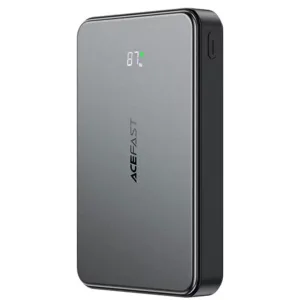 پاوربانک وایرلس 22.5 وات ایس فست مدل M31 ظرفیت 10000 میلی‌آمپرساعت به همراه کابل USB-C
