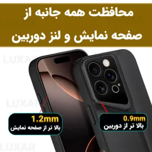 کاور لوکسار مدل 16promax _Porsche مناسب برای گوشی موبایل اپل iPhone 16 Pro Max