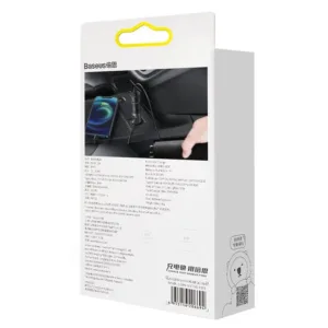 شارژر فندکی 120 وات بیسوس مدل CCBX-120CX