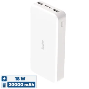 پاوربانک 18 وات شیائومی مدل Redmi PB200LZM ظرفیت 20000 میلی آمپر ساعت