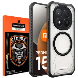 کاور سامورایی مدل Shocksafe مناسب برای گوشی موبایل شیائومی Redmi Note 15 Pro Plus / Poco M8 Pro 5G