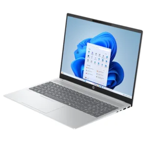لپ‌تاپ 16 اینچی اچ‌پی مدل OmniBook 5 AI af1055cl16، مجهز به پردازنده Intel Core Ultra 5-225U، رم 16 گیگابایت LPDDR5X، حافظه SSD با ظرفیت 1 ترابایت، نمایشگر لمسی WUXGA، وبکم 1080p و پشتیبانی از Wi-Fi 6، سیستم عامل ویندوز