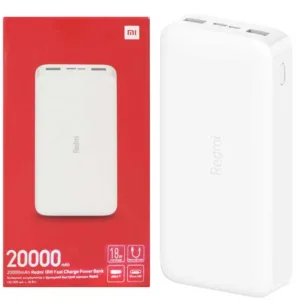 پاوربانک مدل Redmi PB200LZM ظرفیت 20000 میلی آمپر ساعت به همراه کابل تبدیل