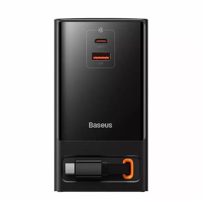 هاب شارژر 4 پورت 65 وات بیسوس مدل PSLR000301