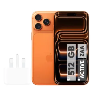 گوشی موبایل اپل مدل iPhone 17 Pro Max ZAA تک سیم کارت + eSim ظرفیت 512 گیگابایت و رم 12 گیگابایت - اکتیو  - به همراه شارژر 20 وات اپل