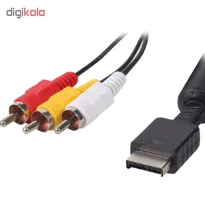 کابل تبدیل کامپوننت به RCA پارادایس مدل P001 مناسب برای پلی استیشن 2