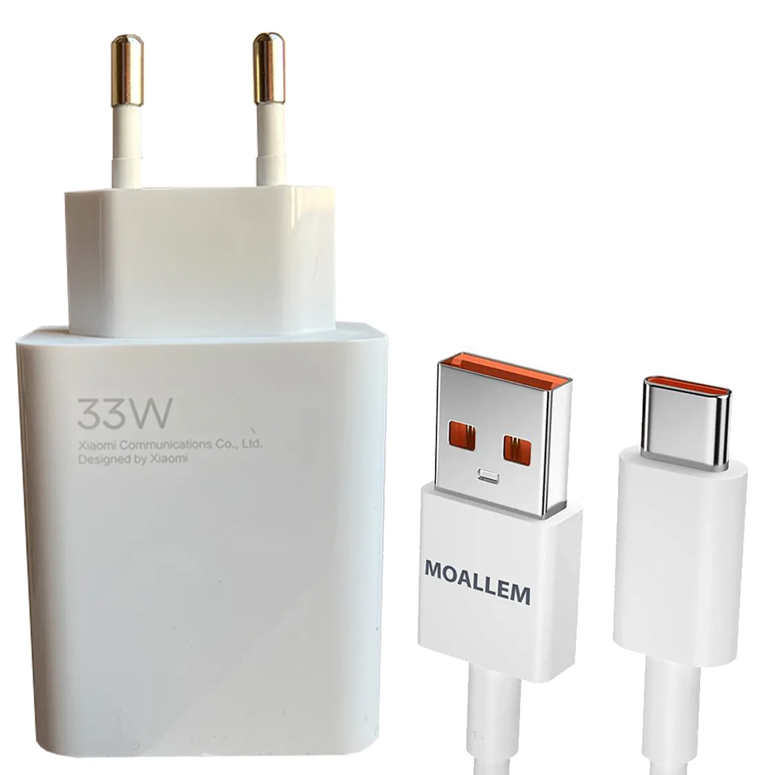 شارژر دیواری 33 وات مدل Note 12 به همراه کابل تبدیل USB-C