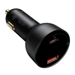 شارژر فندکی 100 وات بیسوس مدل Dual Quick 100W