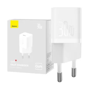 شارژر دیواری 30 وات باسئوس مدل GaN5 mini