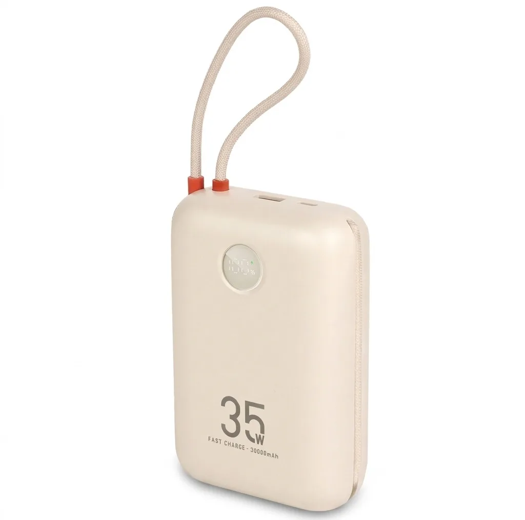 پاوربانک 35 وات هیسکا مدل HP-305PD ظرفیت 30000 میلی‌آمپرساعت