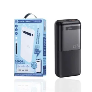 پاوربانک 22.5 وات ریمکس مدل RPP-72 ظرفیت 20000 میلی آمپرساعت