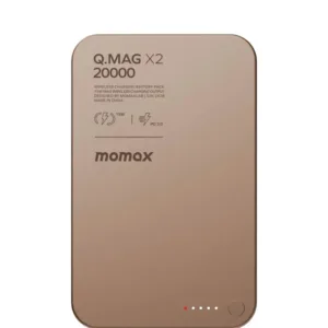 پاوربانک مومکس مدل Q.Mag X2 IP133 ظرفیت 20000 میلی آمپر ساعت