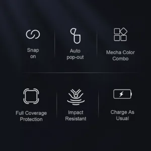 کاور نیلکین مدل Bounced Protective case مناسب برای کیس اپل AirPods 3