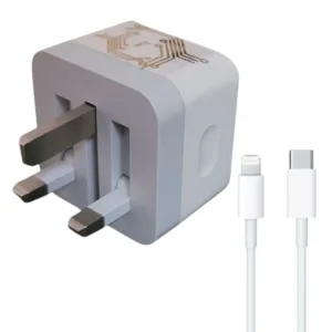 شارژر دیواری 35 وات مدل iph45 به همراه کابل USB-C به لایتنینگ