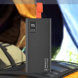 پاوربانک پی زد ایکس مدل V78 Fast Charge 22.5W ظرفیت 40000 میلی آمپر ساعت