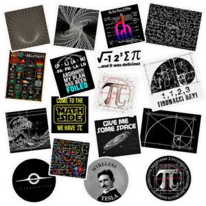 استیکر لپ تاپ ماسا دیزاین طرح Nikola Tesla کد COLS102 مجموعه 17 عددی