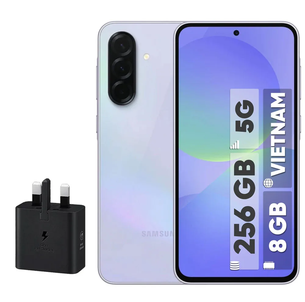 گوشی موبایل سامسونگ مدل Galaxy A36 دو سیم کارت ظرفیت 256 گیگابایت و رم 8 گیگابایت - ویتنام - به همراه شارژر 25 وات سامسونگ