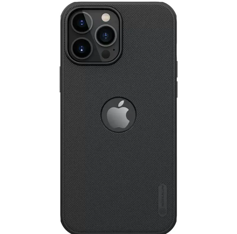 کاور نیلکین مدل (Super Frosted Shield Pro (Logo CutOut مناسب برای گوشی موبایل اپل IPhone 13 Pro Max
