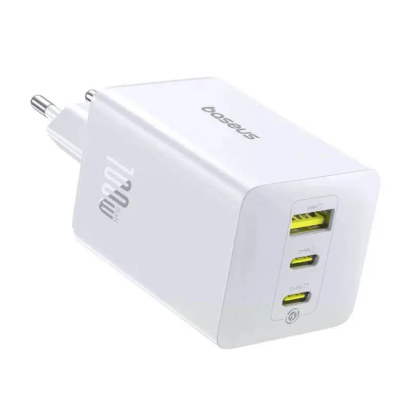 شارژر دیواری 100 وات سه پورت بیسوس مدل EnerFill FE11