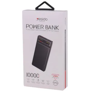 پاوربانک یسیدو مدل YP53 ظرفیت 10000 میلی آمپر ساعت