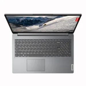 لپتاپ 15.6 اینچی لنوو مدل IdeaPad 1 15IJL7 کاستومشده با پردازنده Celeron N4500، رم 16 گیگابایت DDR4، حافظه SSD با ظرفیت 256 گیگابایت، صفحهنمایش مات Full HD، وبکم HD با شاتر حریم خصوصی و پشتیبانی از Wi-Fi 6