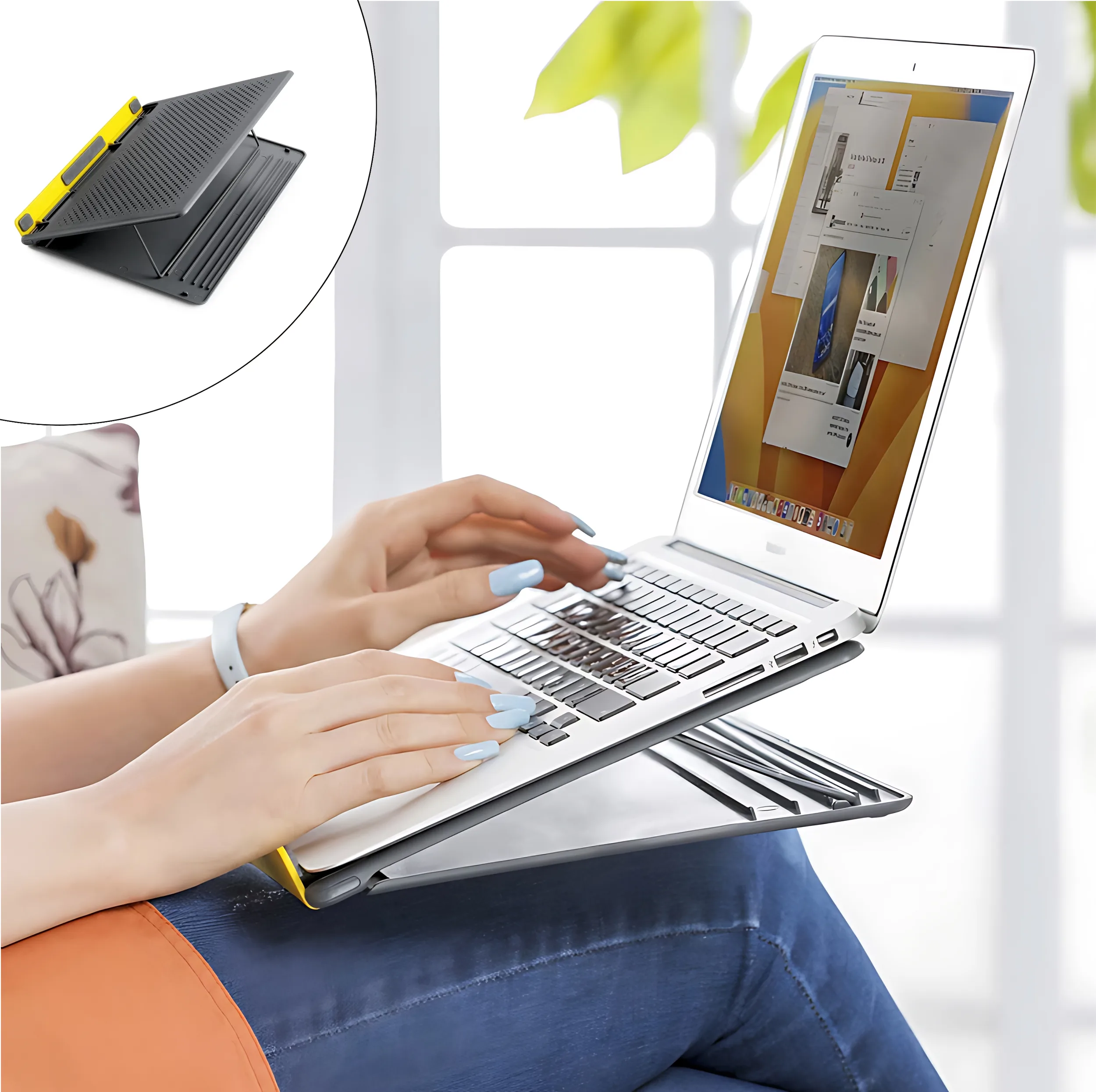 پایه نگهدارنده لپ تاپ  مدل sana-851