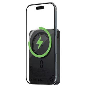 پاوربانک وایرلس 22.5 وات ایس فست مدل M31 ظرفیت 10000 میلی‌آمپرساعت به همراه کابل USB-C
