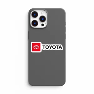 استیکر لپ تاپ و موبایل بووم طرح ماشین مدل Toyota Logo کد AG35