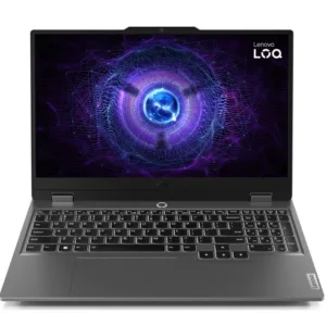 لپ‌تاپ 15.6 اینچی لنوو مدل LOQ 15IAX9 با پردازنده Core i5-12600HX، کارت گرافیک GeForce RTX 3050 با حافظه 6 گیگابایت، رم 16 گیگابایت DDR5، حافظه SSD با ظرفیت 512 گیگابایت و نمایشگر Full HD با نرخ نوسازی 144 هرتز