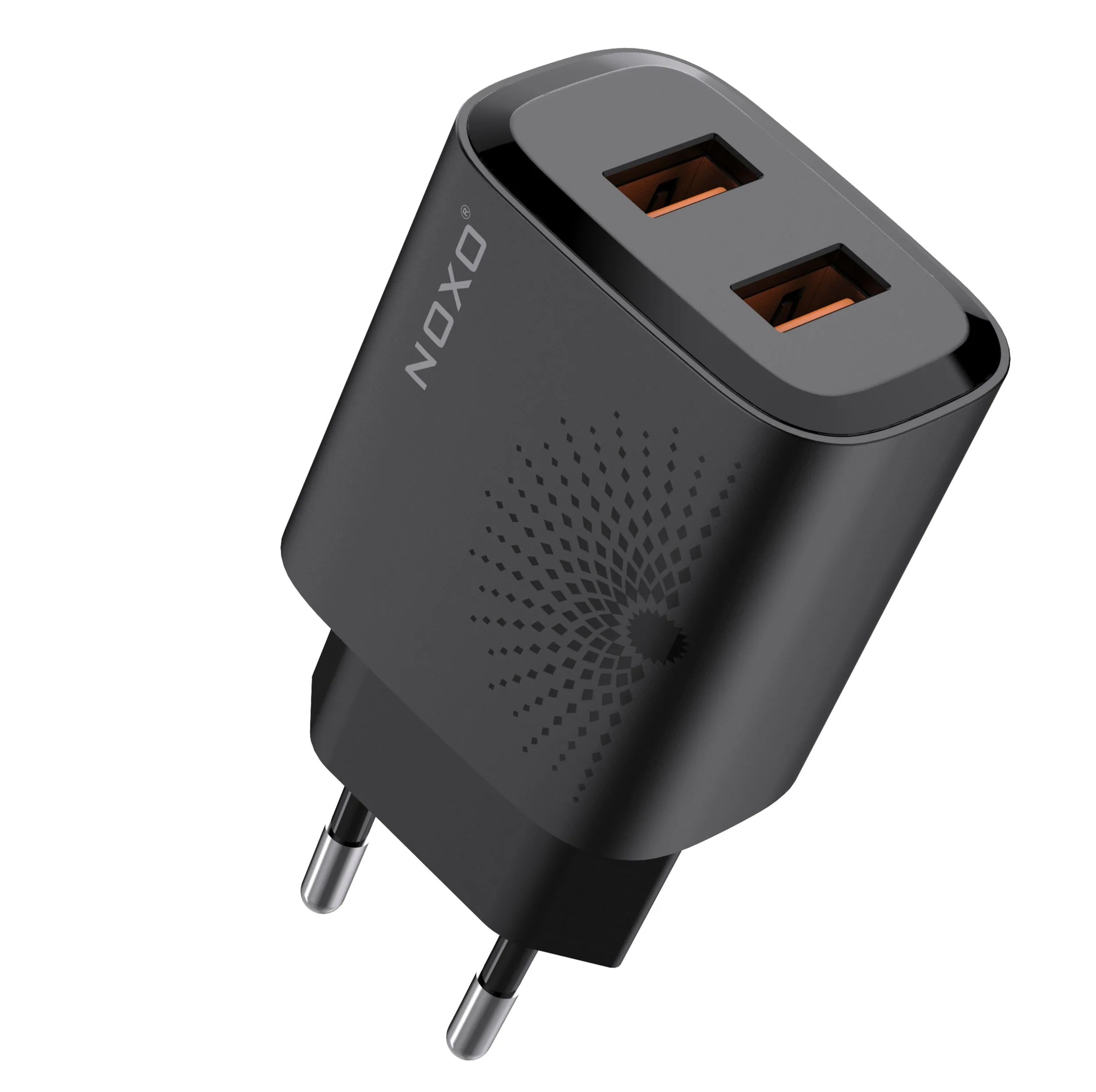 شارژر دیواری 12 وات دو پورت نوکسو مدل CHN-4