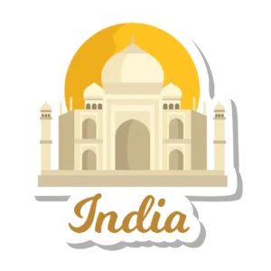 استیکر لپ تاپ طرح هند کد 1359
