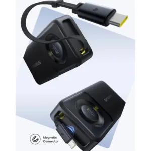 پاوربانک بیسوس مدل 65W NOMOS ظرفیت 20000 هزار میلی آمپر همراه با کابل USB-C