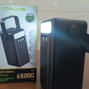 پاوربانک 22.5 وات کالوس مدل H65pro ظرفیت 65000 میلیآمپرساعت