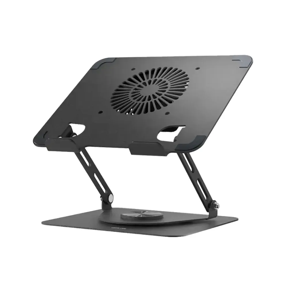 پایه خنک‌کننده لپ‌تاپ گرین لاین مدل Adjustable دارای یک عدد فن مناسب برای لپ‌تاپ‌های 13 تا 17 اینچی