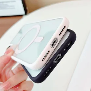 کاور مسیر مدل Silicone Magnetic Magsafe مناسب برای گوشی موبایل اپل iPhone x xs