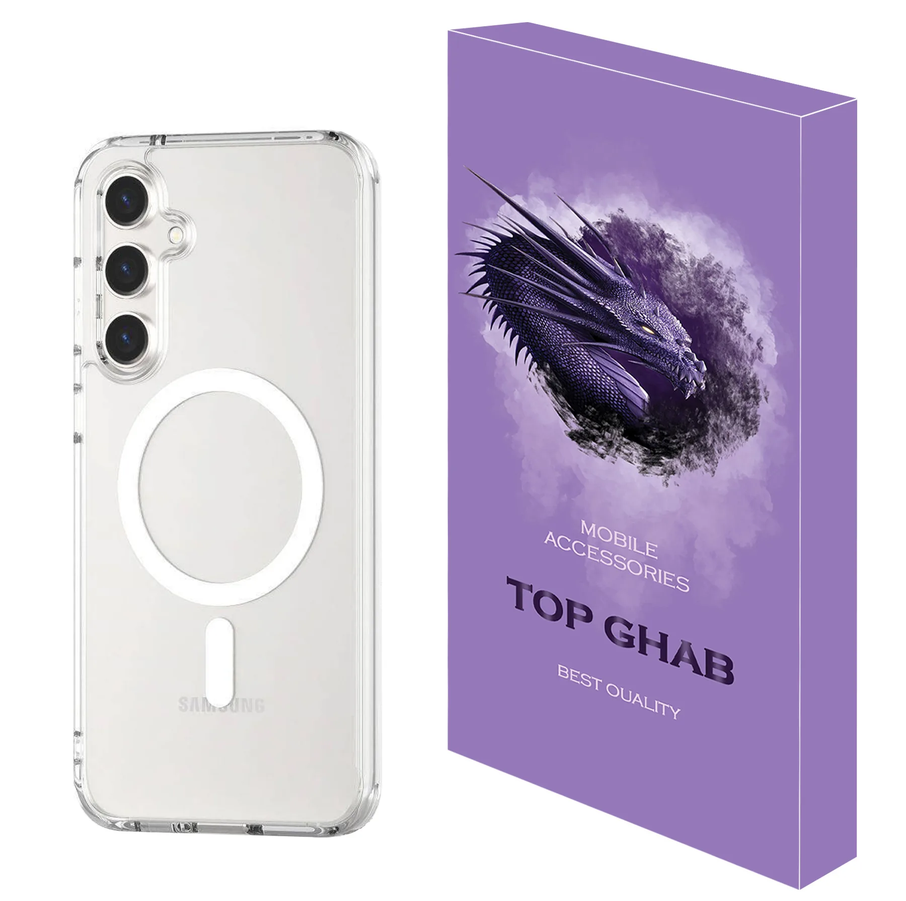 کاور تاپ قاب مدل MGSAFE مناسب برای گوشی موبایل سامسونگ Galaxy S23 FE