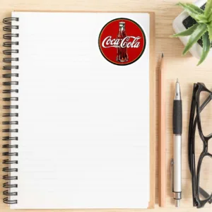 استیکر لپ تاپ کارنیکا طرح کوکاکولا مدل cocacola-2222116 مجموعه 2 عددی