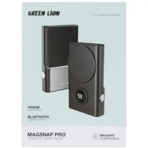 پاوربانک گرین لاین مدل MAGSNAP PRO ظرفیت 10000 میلی آمپر ساعت