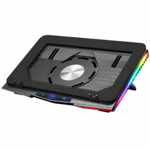 پایه خنک کننده لپ تاپ کول کلد مدل K46 دارای 3 فن مناسب برای لپ تاپ های 13 تا 17 اینچ