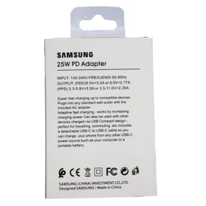 شارژر دیواری 25 وات مدل EP-TA800