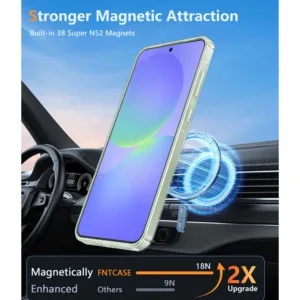 کاور گوف مدل Clear مناسب برای گوشی موبایل سامسونگ Galaxy A17
