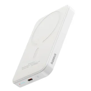 پاوربانک بیسوس مدل Magnetic Mini WIRELESS FAST PPCXM05 ظرفیت 5000 میلی آمپر ساعت