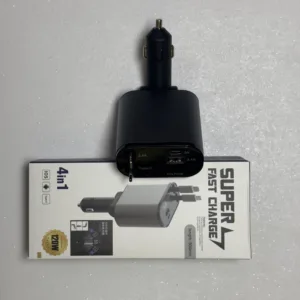 شارژر فندکی 120 واتی مدل 4in1