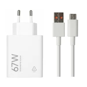 شارژر دیواری 67 وات مدل MDY-15-ET به همراه کابل تبدیل USB به USB-C