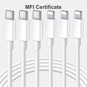 شارژر دیواری 20 وات مدل MAX به همراه کابل لایتنینگ