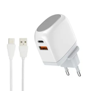 شارژر دیواری الدینیو مدل Super Charger به همراه کابل USB-C