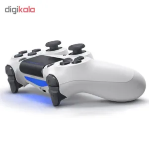 دسته بازی بی سیم مدل Dualshock 4 White مناسب برای PS4