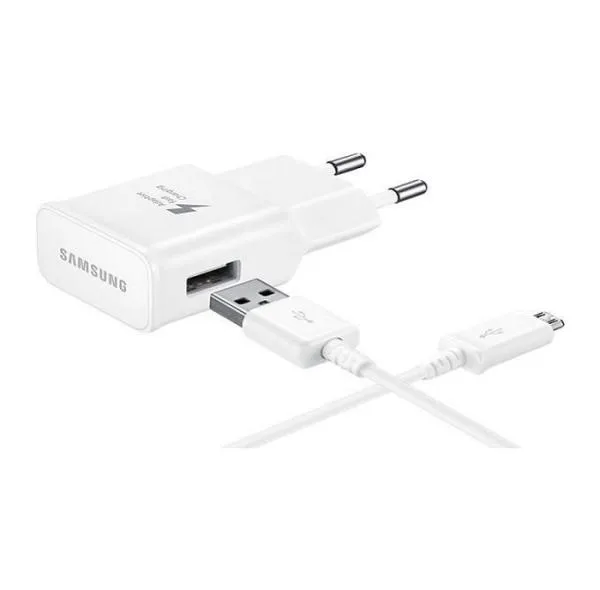 شارژر فست شارژ مدل EP-TA20EWE همراه کابل 1.5 متری microUSB