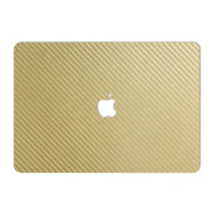 برچسب پوششی ماهوت مدل Gold Carbon مناسب برای لپ تاپ Macbook 12inch Retina